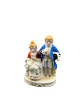 Vtg Victorian Couple 4” Figurine Made In Occ Japan  picture