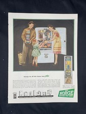 Magazine Ad* - 1947 - Norge Refrigerator picture