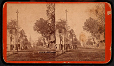 29) BULL ST NORTH, Seldom seen view looking toward Greene Square, Savannah, Ga. picture