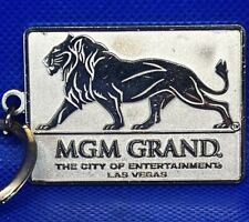 MGM Grand Las Vegas Players Club Metal Sandblast Keychain picture