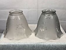 Antique Pair of Light Sconce Shades Matching See pics for Size and Condition picture