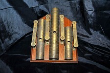 RARE Antique J.C.DEAGAN Desmarais&Robitaille Church Xylophone Brass Wood c1916  picture