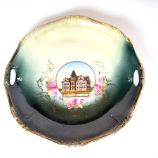WEISER High School ID IDAHO Antique Souvenir China TRINKET DISH PLATE picture