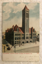 Vintage Postcard- Allegheny County Court House, Pittsburgh, PA. Posted 1907 picture