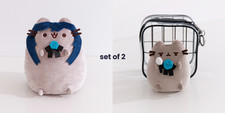 PSL Ado x Pusheen Plush Bag Keychain & Plush Toy 2-Piece Set picture