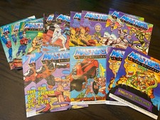1980's Masters of the Universe lot of 14 comics picture