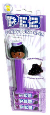 PEZ GRAPE PRESENTER GIRL Mascot Dispenser Online Exclusive Limited Edition  picture