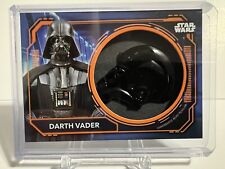 Star Wars Battle Plans 2021 Darth Vader Helmut Relic Card HM-VT 24/50 Orange picture