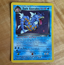 2000 Wizards Pokémon TCG Team Rocket Dark Gyarados 8/82 English picture