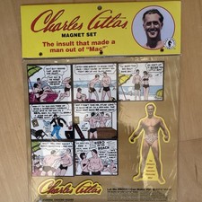New Sealed Dark Horse Comics Charles Atlas Magnet Set.  2001 picture