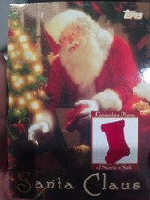 2007 Topps Santa Claus #SCR-SC Genuine Piece of Santa's Suit picture