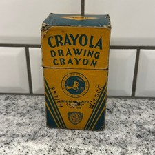 Crayola Gold Medal Crayon No 48 Yellow Green Vintage Art Deco Rubens Retro picture