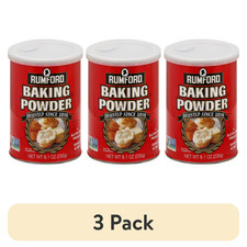 (3 pack) Rumford, Non-GMO, Gluten-Free, Double Acting Baking Powder, 8.1 oz picture