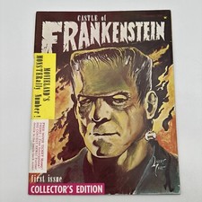Castle of Frankenstein #1 1962 Gothic Castle Horror Mag. Cover Art by Larry Ivie picture