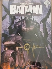 🔥Absolute Batman 10 - SIGNED by DAN QUINTANA in Gold Acrylic CGC SIG SERIES 9.8 picture
