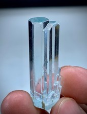 11g Natural Terminated Transparent Aquamarine Floater Crystal From Shigar Valley picture