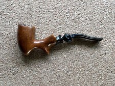 Vintage Micoli Tobacco Pipe Hand Carved Unsmoked Signed picture