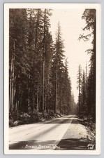 RPPC Sunset Highway Washington WA Real Photo Ellis Postcard picture