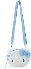Sanrio Character Hello Kitty Face Shaped Pochette (Light Blue Days) Mini Bag New picture