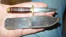 Very Rare 1 of a Kind Custom Handmade Miniature Theater Type Knife, Signed picture