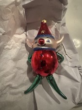 Macy’s 2025 Thanksgiving Day Parade Elf Balloon Glass Ornament picture