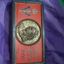 QUEEN VICTORIA'S Christmas greetings to the troops tin, 2nd BOER WAR 1900 picture