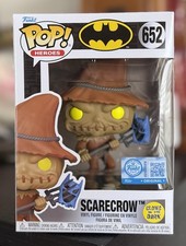 GITD Funko Pop Heroes: SCARECROW #652 Batman Gamestop Exclusive IN HAND picture