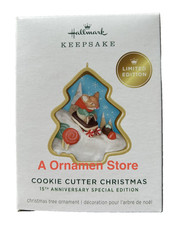 NEW RELEASE 2026  LIMITED Hallmark Cookie Cutter Christmas Anniversary Ornament picture