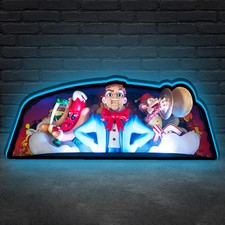 Funhouse 2.0 Pinball Topper LED Lightbox 3D Printed Lightbox Rock Your Game picture