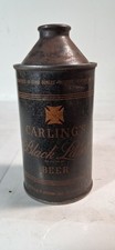Carling's Black Label Beer US Cone Top Can - Vintage Breweriana picture