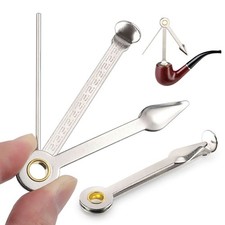 2Pcs 3 in 1 Pipe Tamper Reamer Tobacco Smoking Poker Scraper Cleaning Tool Kit picture