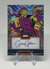 2026 Topps Chrome Marvel/Disney GREEN GOBLIN SPIDER-MAN Auto Orange Wave SSP /25 picture