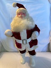 VINTAGE HAROLD GALE SANTA CLAUS c. 1950s - 60s HANDPAINTED FACE GREAT CONDITION picture