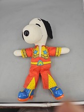 Vintage Snoopy Rock Star Rag Doll Original 1970’s Approx 15
