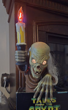 Vintage 1996 Trendmasters Tales From The Crypt Keeper Candelabra Light-Up In Box picture