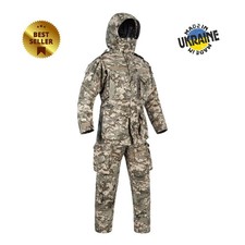 Ukraine Army PSWP Waterproof Tactical Suit MM14 Pixel Camo Jacket Pants XXL picture