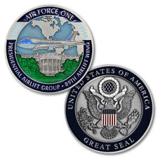 NEW U.S. Air Force, Presidential Aircraft Group Air Force One Challenge Coin picture
