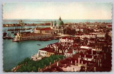 Venice Canal Grande Vintage Postcard picture