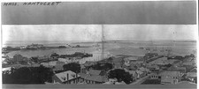 Photo:Nantucket Harbor Nantucket Massachusetts 1900s Panoramic View picture