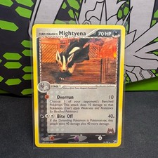 Team Magma's Mightyena Rare EX Team Magma vs Team Aqua 21/95 NM picture
