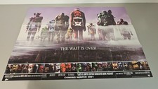 Vintage 2001 Marvel Earth X “The Wait Is Over” Promo Poster Alex Ross 24x36 Book picture