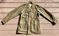 WW2 M1943 Field Jacket Military Field Gear Equipment 34L US Army Military M43 picture