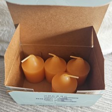 PartyLite PINEAPPLE & POMEGRANATE Set of 4 Boxed Votive Candles V06402  NEW/OS picture