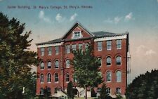 Postcard KS St Marys Junior Building St Marys College 1915 Vintage PC b4055 picture