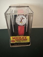 Vintage Bradley Mickey Mouse Watch Animated Hands picture