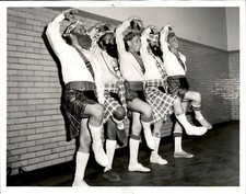 LG922 1959 Orig Joe Kordick Photo HIGHLAND FLING Boy Scouts Austin High School picture