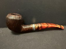 BARACCINI FILO ROSSO Bent Rhodesian Pipe - Made in Italy (Ships Free) picture