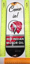RED INDIAN MOTOR OIL 12