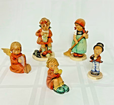 Lot of 5 Vintage Goebel Hummel Figurines: #'s 85, 133, 171, 391, 454 picture