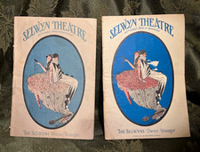 Lot 2 Vintage Selwyn Theatre Broadway Programs 1920 Tickle Me 1928 Royal Family picture